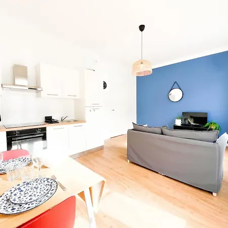 Le Camélia - T2 à100m Plage, Cœur Du Commando Appartement Saint-Nazaire (Loire-Atlantique)